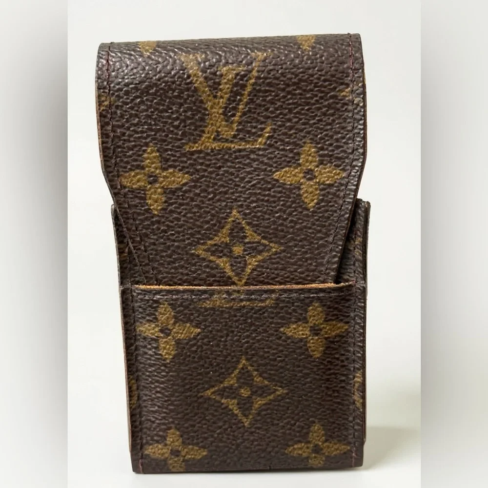 Louis Vuitton monogram etui cigarette/lipgloss case - Picture 1 of 12